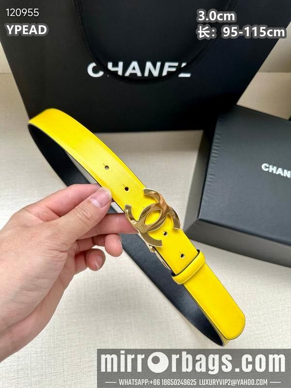 Chanel belt 30mmX95-115cm 8L072003