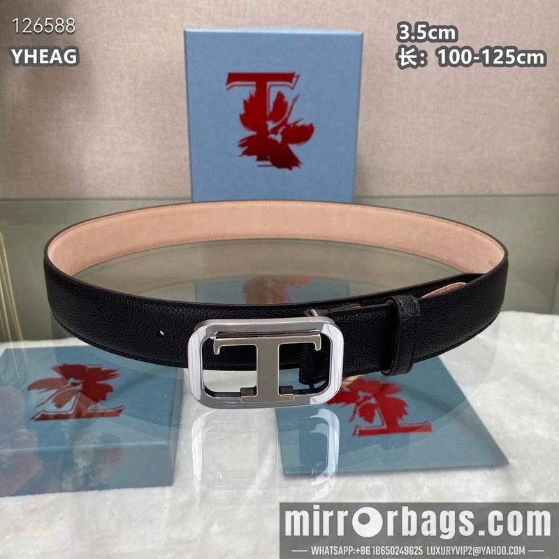 Tod's belt 35mmX100-125cm 8L03