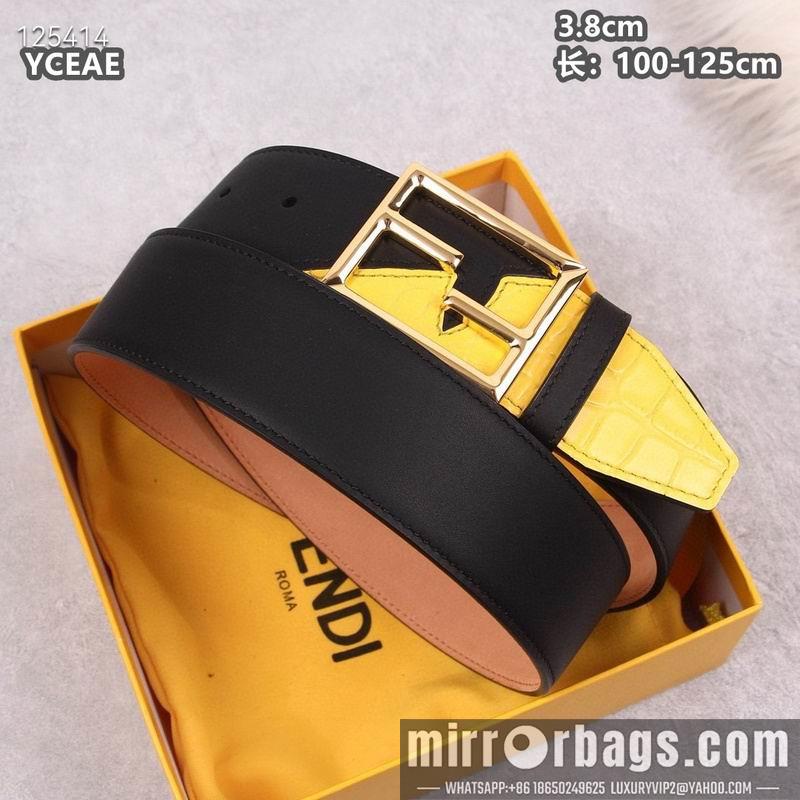 Fendi belt 38mmX100-125cm 8L20