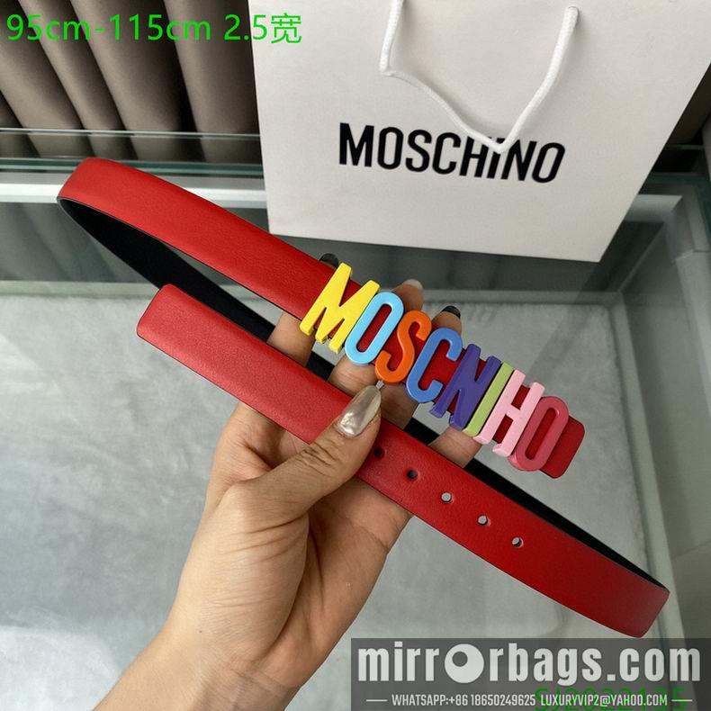 Moschino belt 25mmX95-115cm 7D