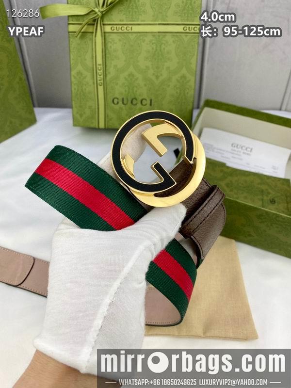 Gucci belt 40mmX95-125cm 8L63