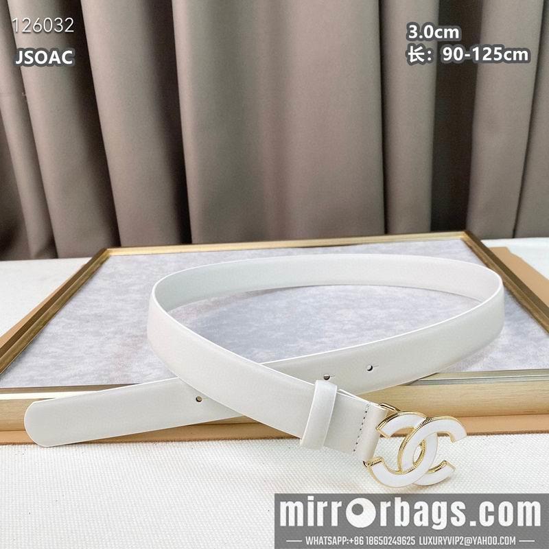 Chanel belt 30mmX90-125cm 8L15