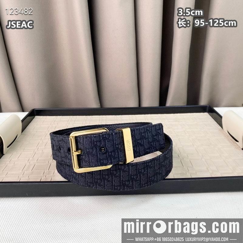 Dior belt 35mmX95-125cm 8L30