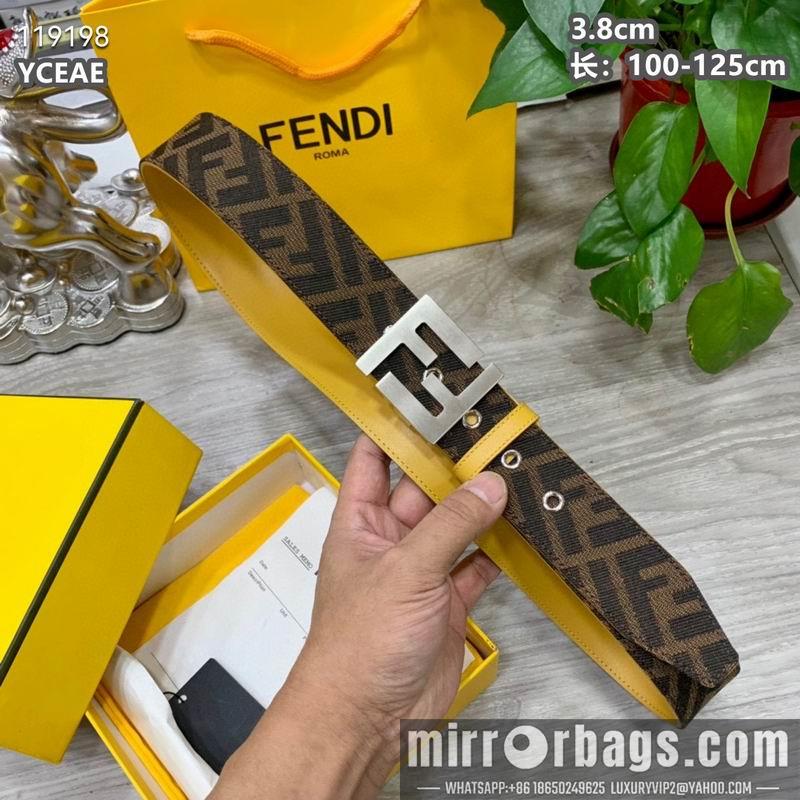Fendi belt 38mmX100-125cm 8L08