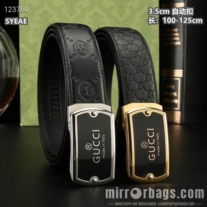 Gucci belt 35mmX100-125cm 8L50