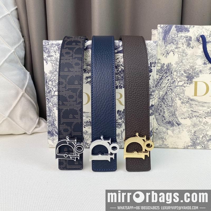 Dior belt 35mmX95-135cm 7D25