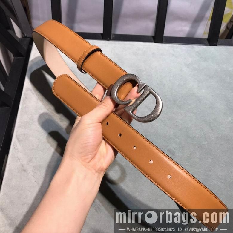 Dior Belt 34mmX95-125cm 7D28