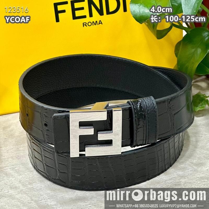 Fendi belt 40mmX100-125cm 8L33