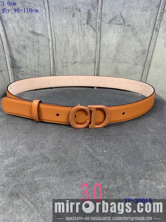Dior Belt 30mm 95-110cm 8L01