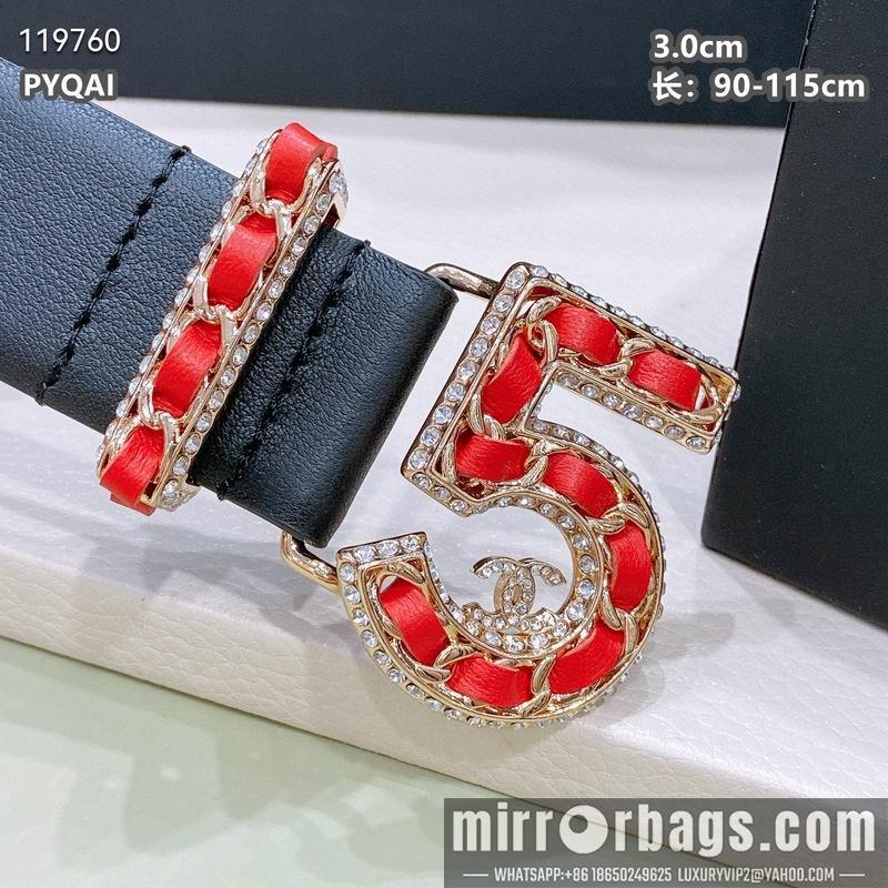 Chanel belt 30mmX90-115cm 8L040804