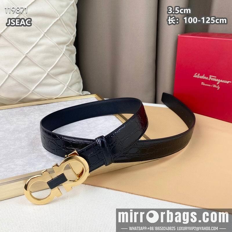 Ferragamo belt 35mmX100-125cm 8L072009