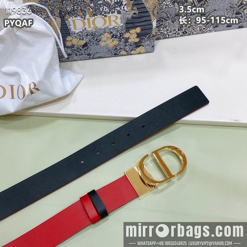 Dior belt 35mmX95-115cm 8L040802