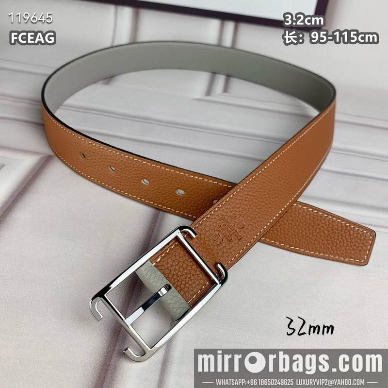 Hermes belt 32mmX95-115cm 8L040801