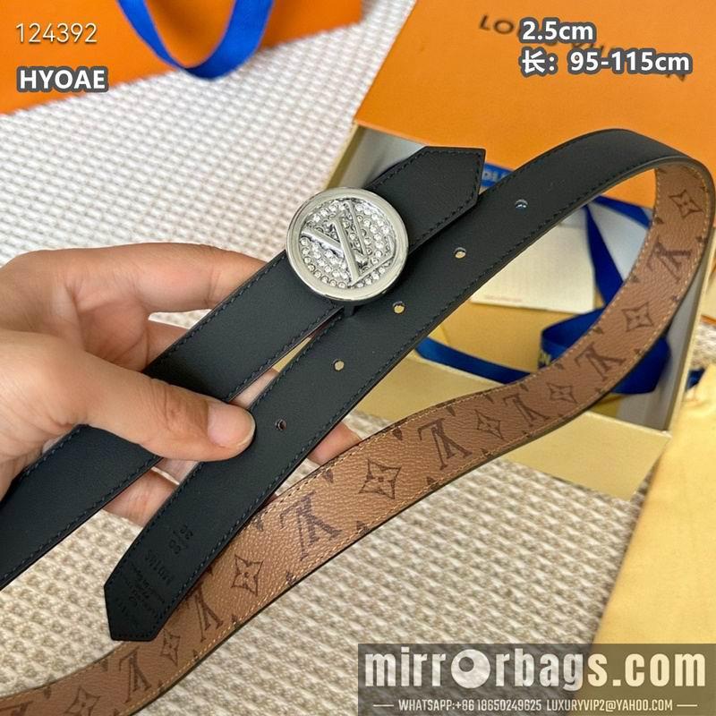 LV belt 25mmX95-115cm 8L13