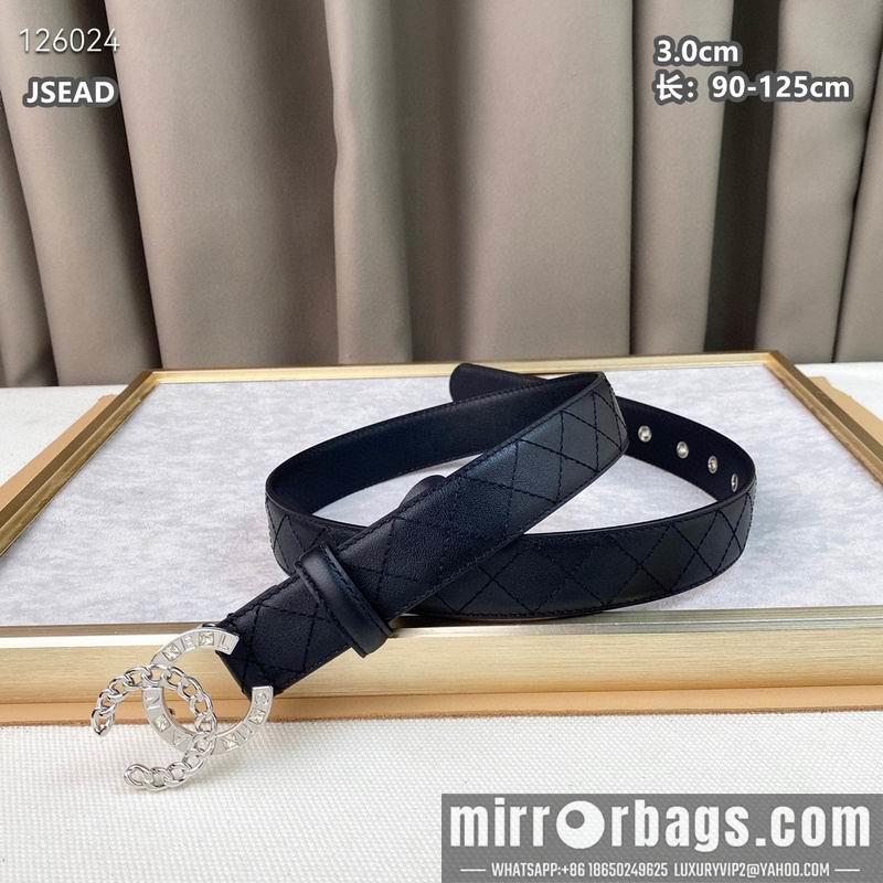 Chanel belt 30mmX90-125cm 8L14