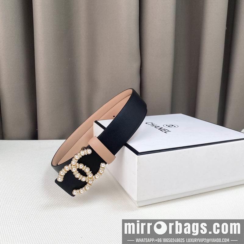 Chanel belt 30mmX90-115cm 7D07