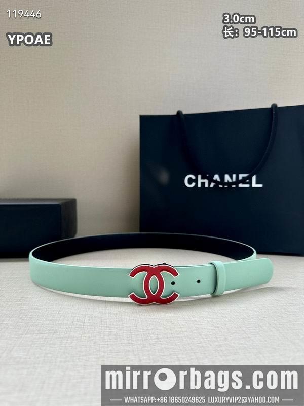 Chanel belt 30mmX95-115cm 8L040802