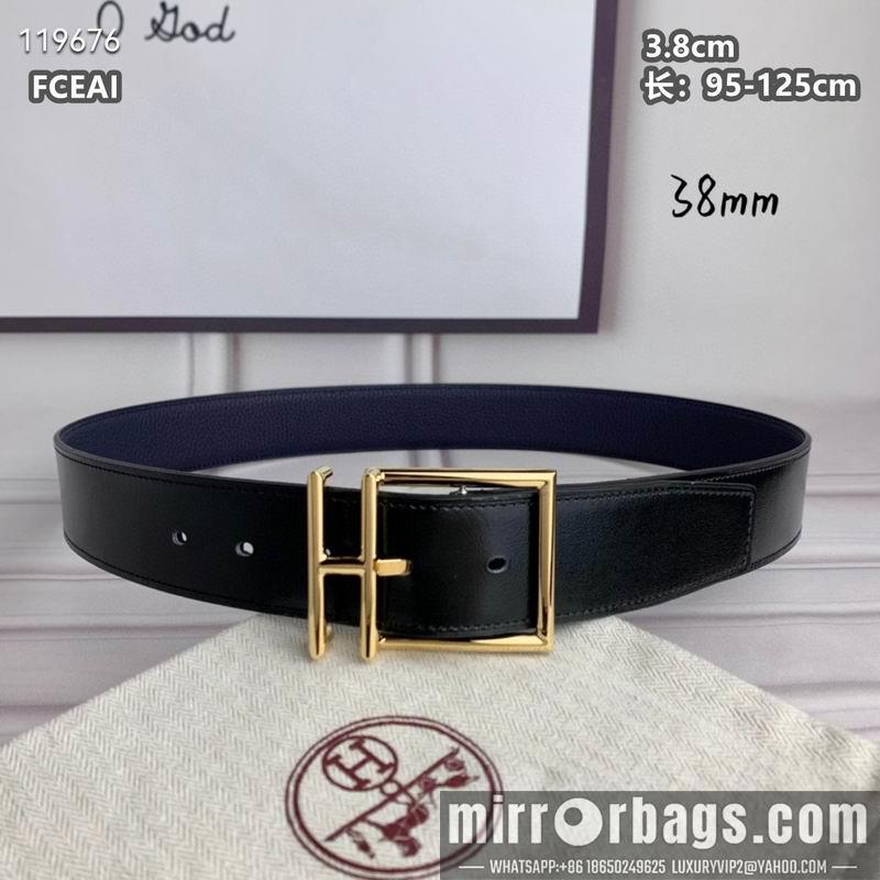Hermes belt 38mmX95-125cm 8L040802