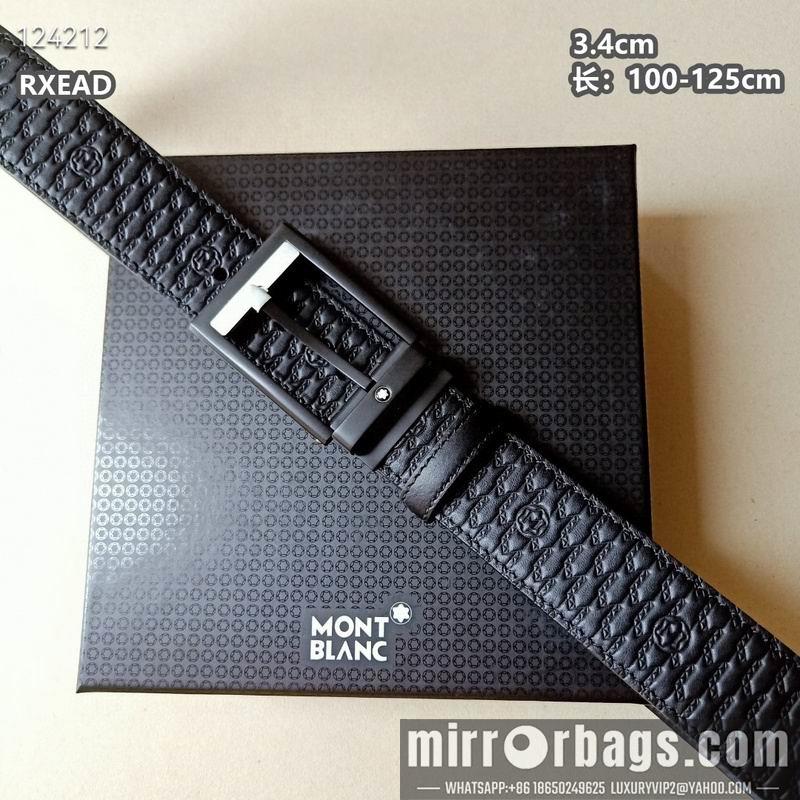 Montblanc belt 34mmX100-125cm 8L06