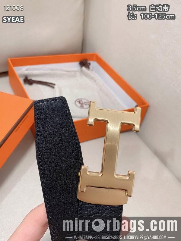 Hermes belt 35mmX100-125cm 8L34