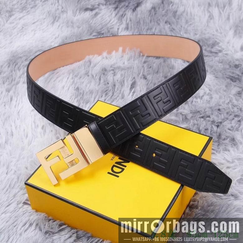 Fendi Belt 38mmX95-125cm 7D96