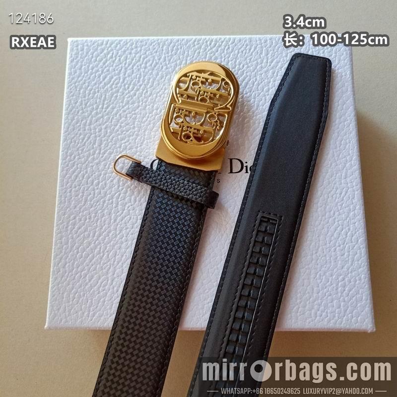 Dior belt 34mmX100-125cm 8L02