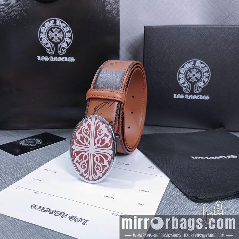 Chrome Hearts belt 38mmX80-125cm lb082004