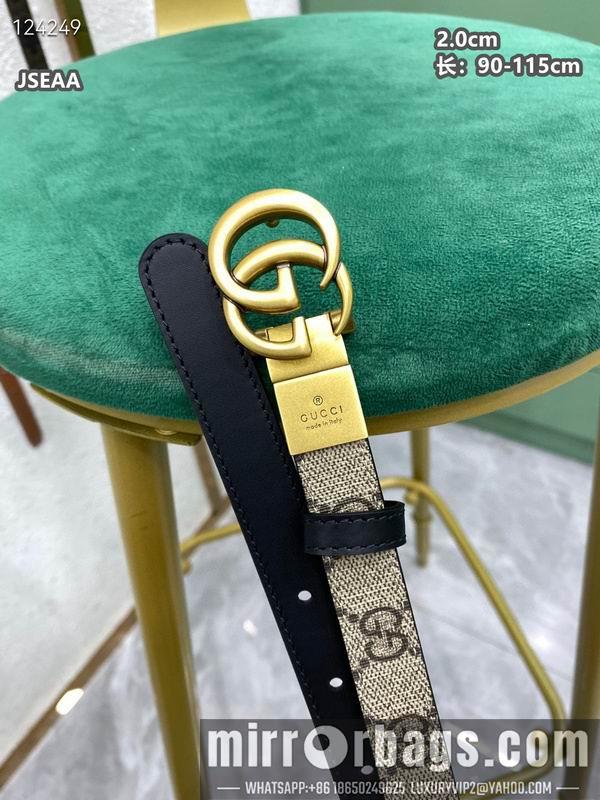 Gucci belt 20mmX90-115cm 8L22