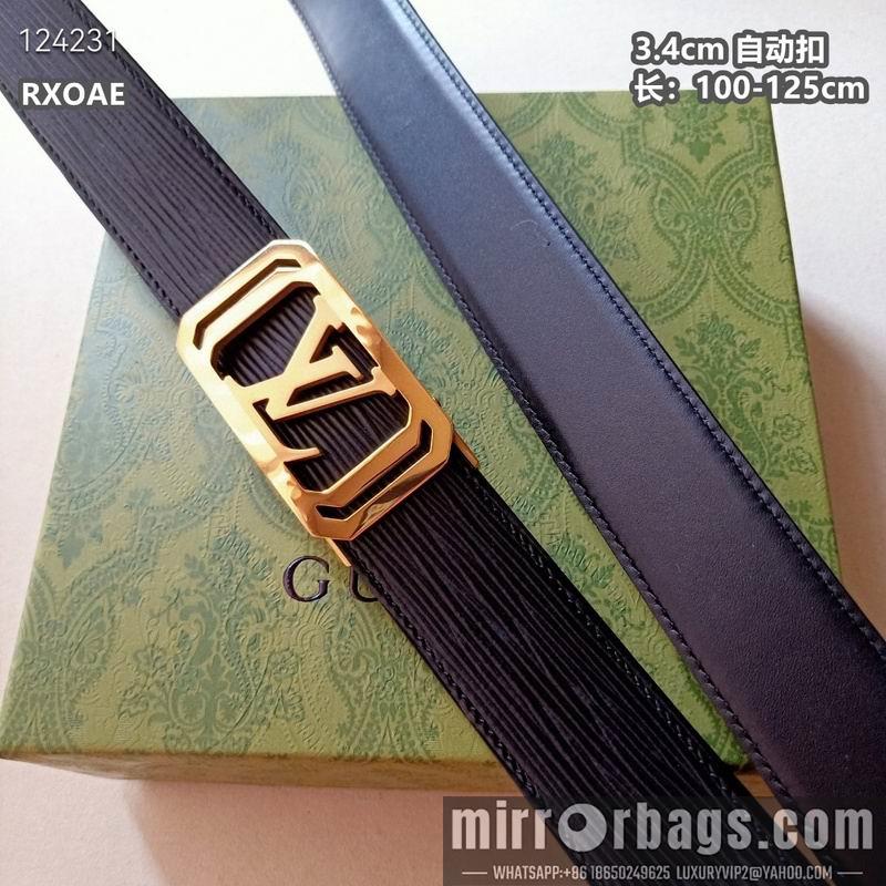 LV belt 34mmX100-125cm 8L30