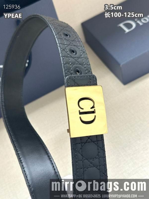 Dior belt 35mmX100-125cm 8L26
