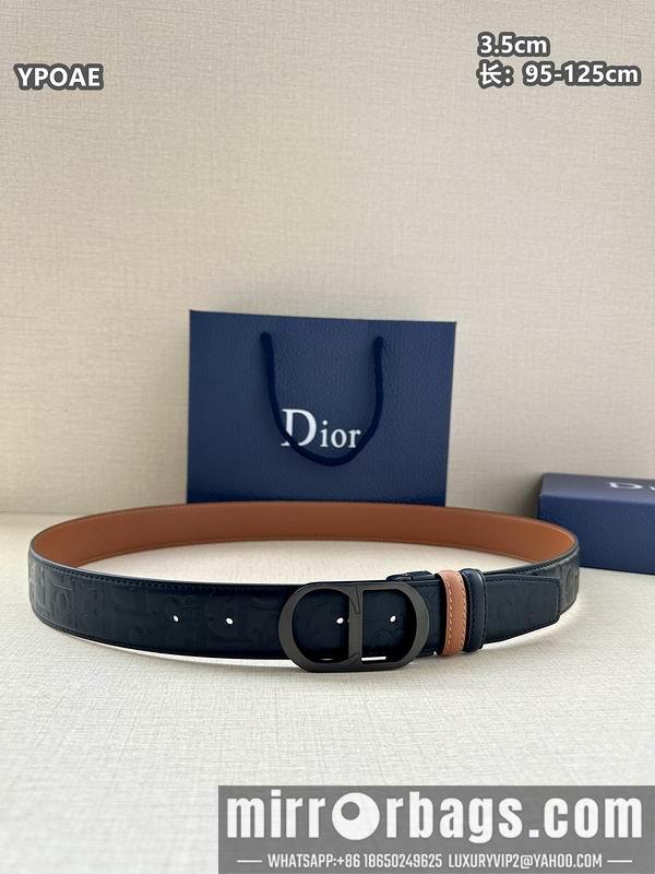 Dior belt 35mmX95-125cm 8L43