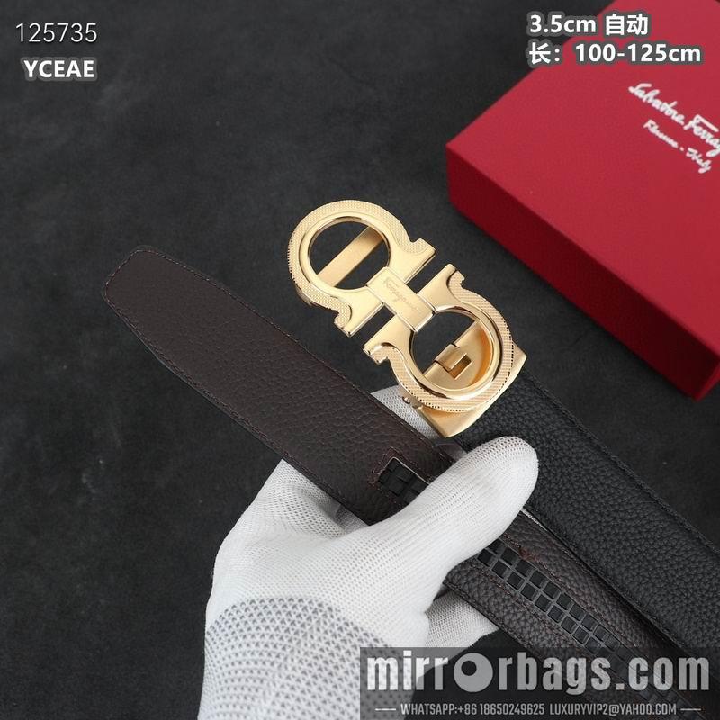 Ferragamo belt 35mmX100-125cm 8L07