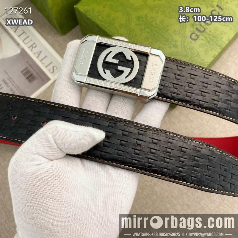 Gucci belt 38mmX100-125cm 8L48