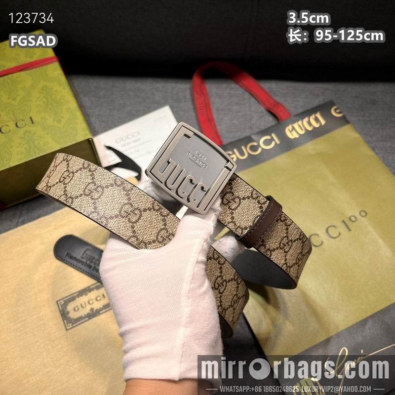 Gucci belt 35mmX95-125cm 8L06