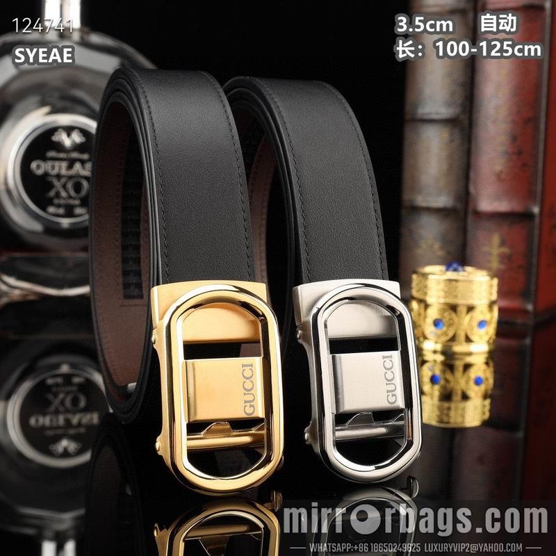 Gucci belt 35mmX100-125cm 8L32