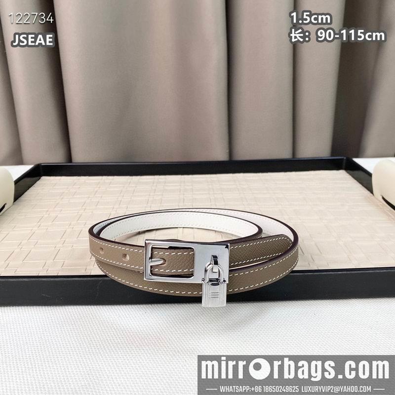 Hermes belt 15mmX90-115cm 8L03