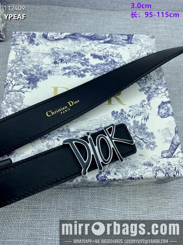 Dior belt 30mmX95-115cm 8L10