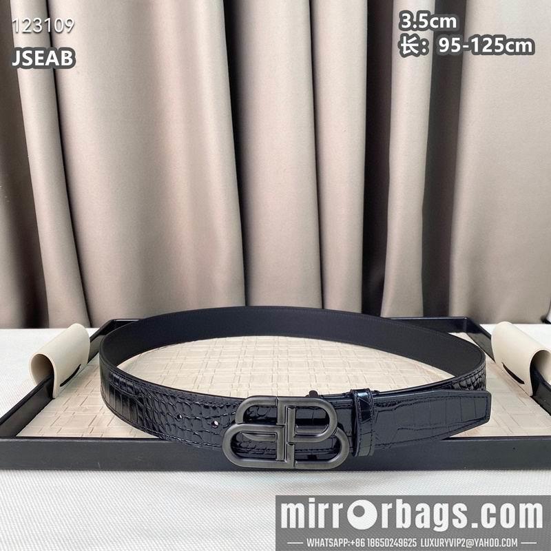 Balenciaga belt 35mmX95-125cm 8L08
