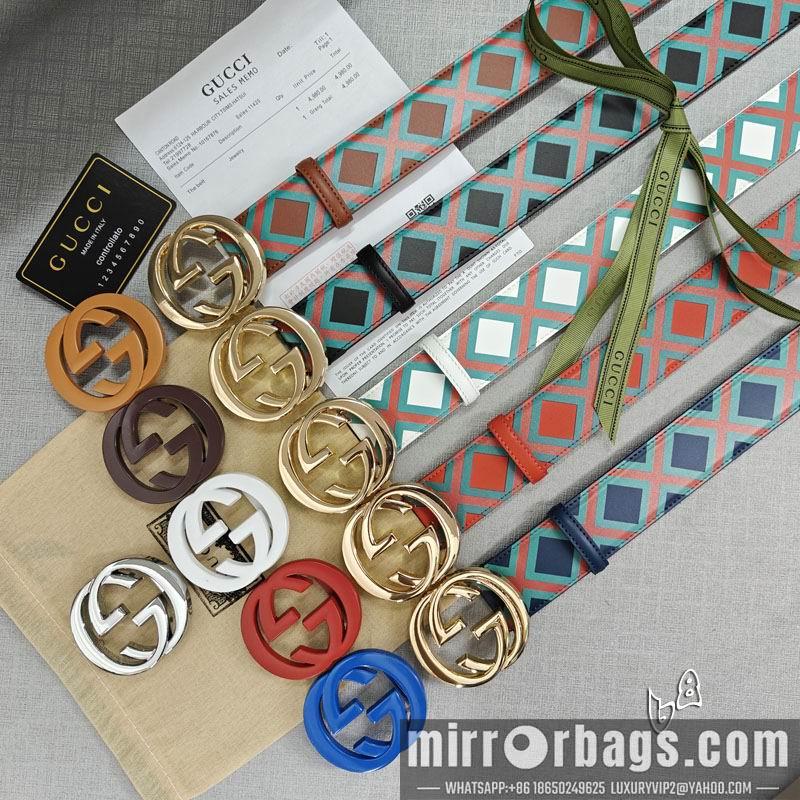 Gucci belt 38mmX90-125cm lb21