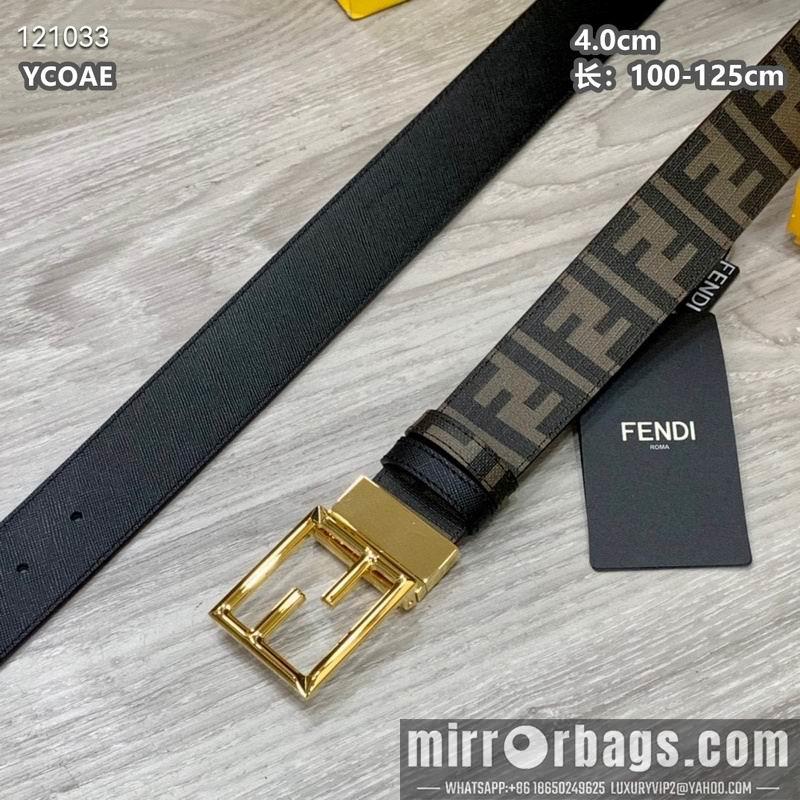 Fendi belt 40mmX100-125cm 8L115