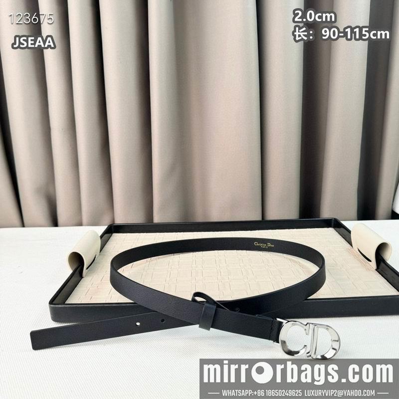 Dior belt 20mmX90-115cm 8L19