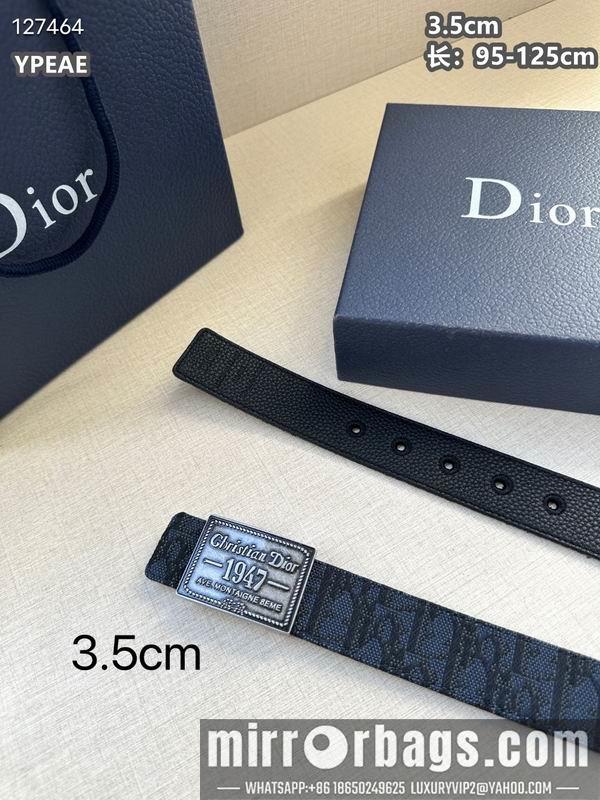 Dior belt 35mmX95-125cm 8L33