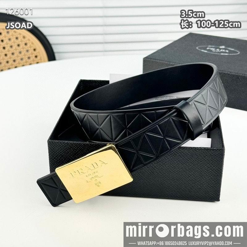 Prada belt 35mmX100-125cm 8L37