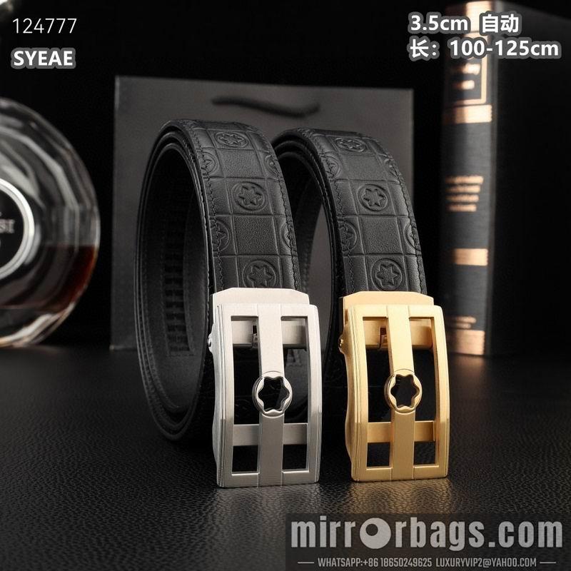 Montlanc belt 35mmX100-125cm 8L37