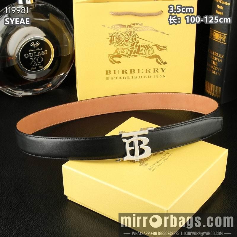 Burberry belt 35mmX100-125cm 8L82