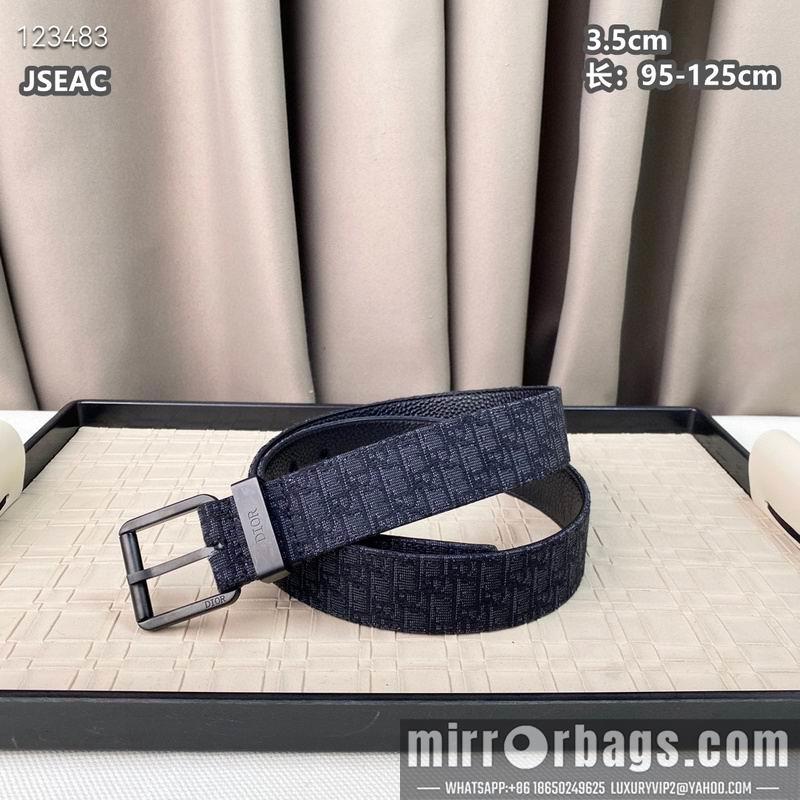 Dior belt 35mmX95-125cm 8L30