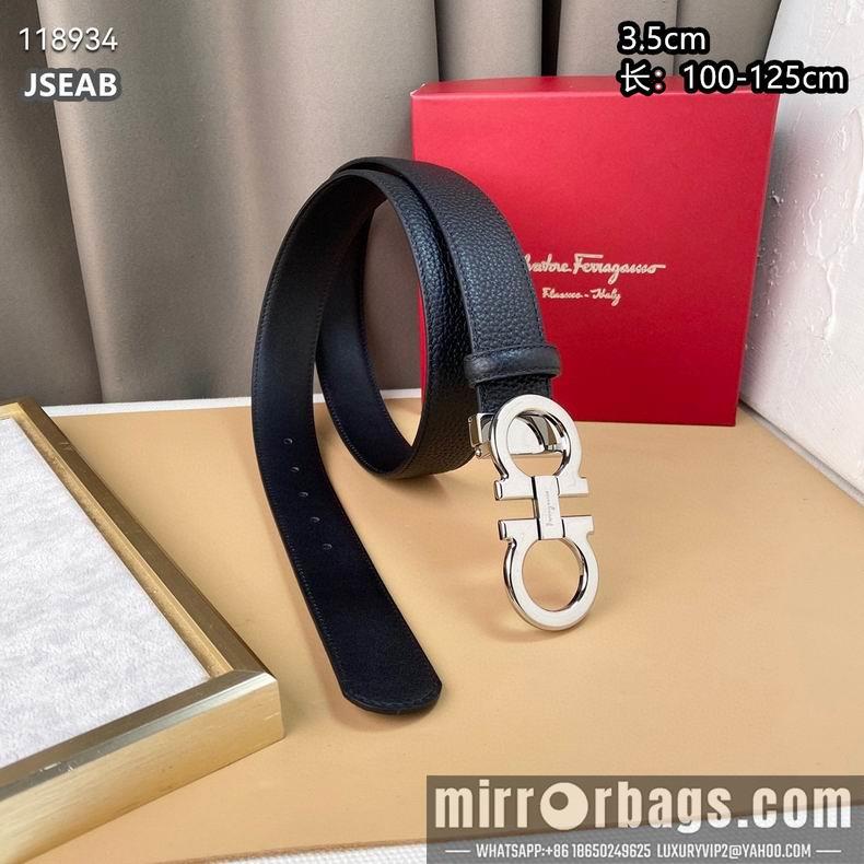 Ferragamo belt 35mmX100-125cm 8L01