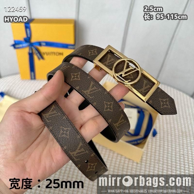 LV belt 25mmX95-115cm 8L15
