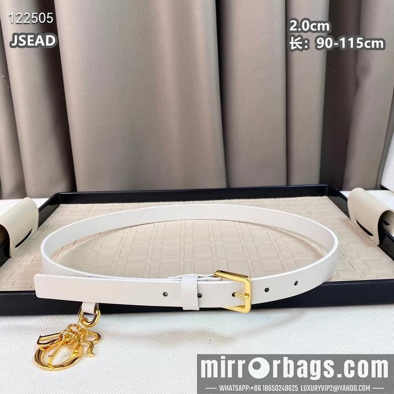 Dior belt 20mmX90-115cm 8L21