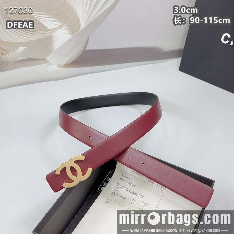 Chanel belt 30mmX90-115cm 8L31